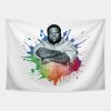 Rod Wave In Splash Color Tapestry Official Rod Wave Merch