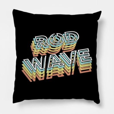 Rod Wave Throw Pillow Official Rod Wave Merch