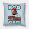 Rod Wave Throw Pillow Official Rod Wave Merch