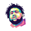 Rodwave In Wpap Style Tapestry Official Rod Wave Merch