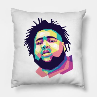 Rodwave In Wpap Style Throw Pillow Official Rod Wave Merch