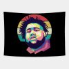 Rodwave In Wpap Style Retro Tapestry Official Rod Wave Merch