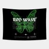 Rod Wave Butterfly Tapestry Official Rod Wave Merch