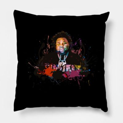 Rod Wave Pop Art Throw Pillow Official Rod Wave Merch