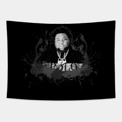 Rod Wave Art Tapestry Official Rod Wave Merch