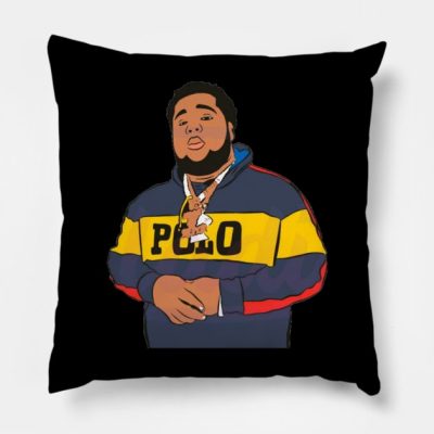 Rod Wave Throw Pillow Official Rod Wave Merch