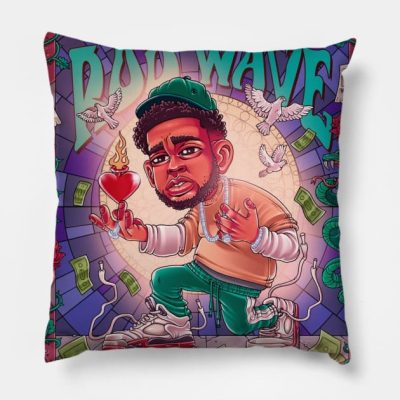 Rod Wave Throw Pillow Official Rod Wave Merch