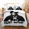 Popular Rod Wave Bedding Set Single Twin Full Queen King Size Bed Set Adult Kid Bedroom 16 - Shop Rod Wave