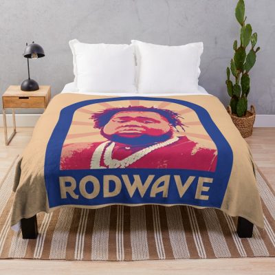 Rod Wave Throw Blanket Official Rod Wave Merch