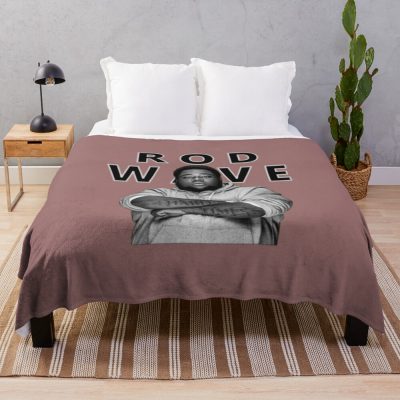 Rod Wave Rod Wave Throw Blanket Official Rod Wave Merch