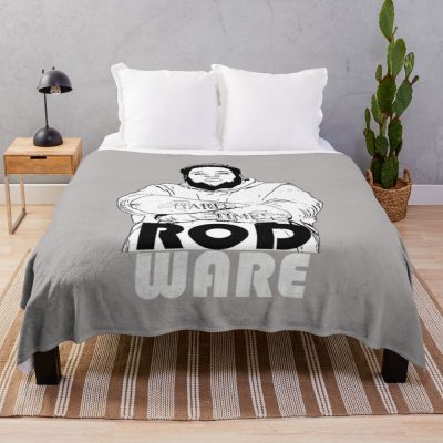 Rod Wave Rod Wave Throw Blanket Official Rod Wave Merch