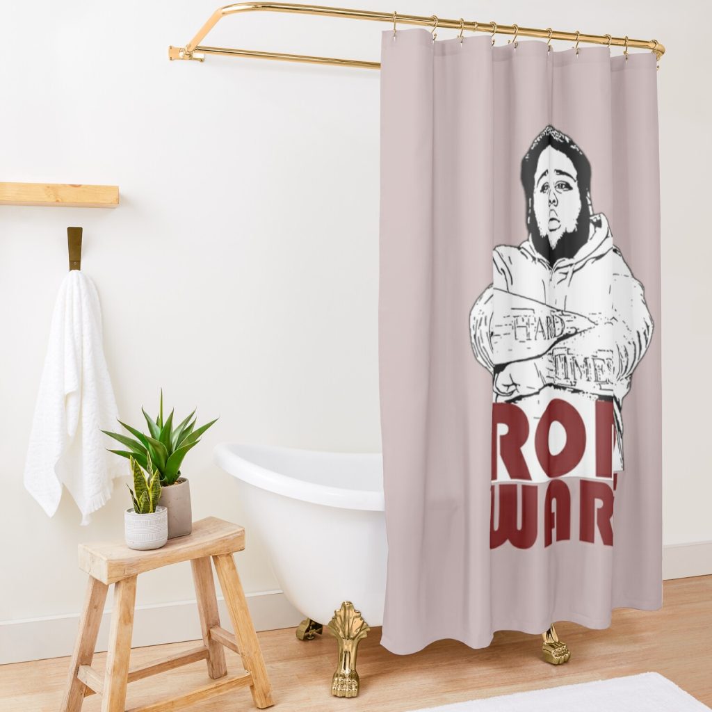 Rod Wave Rod Wave Shower Curtain Official Rod Wave Merch