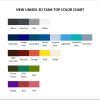 tank top color chart - Shop Rod Wave